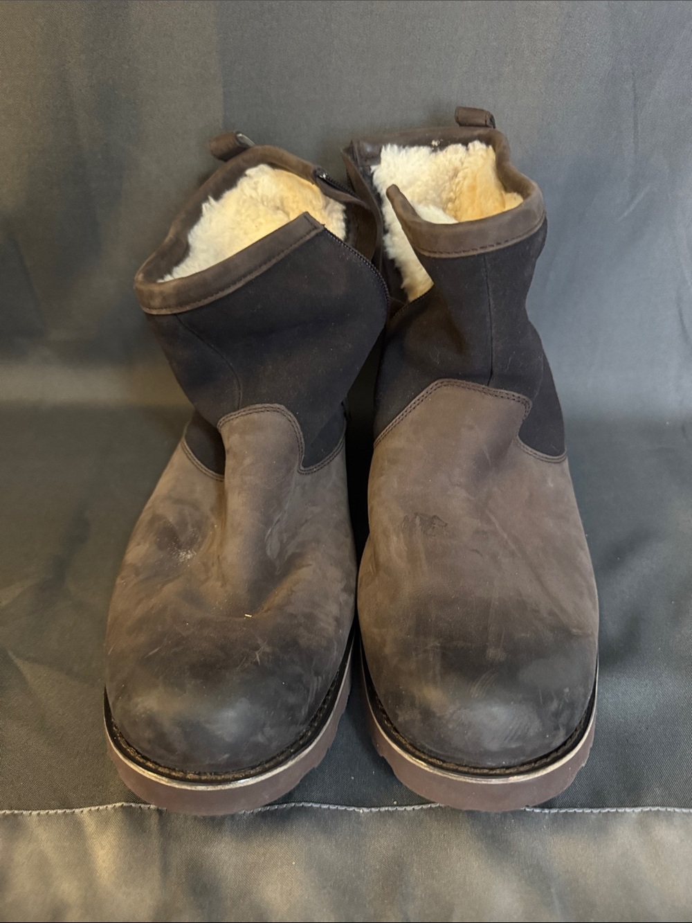 UGG Men's Dark Brown Hendren TL Waterproof winter boots